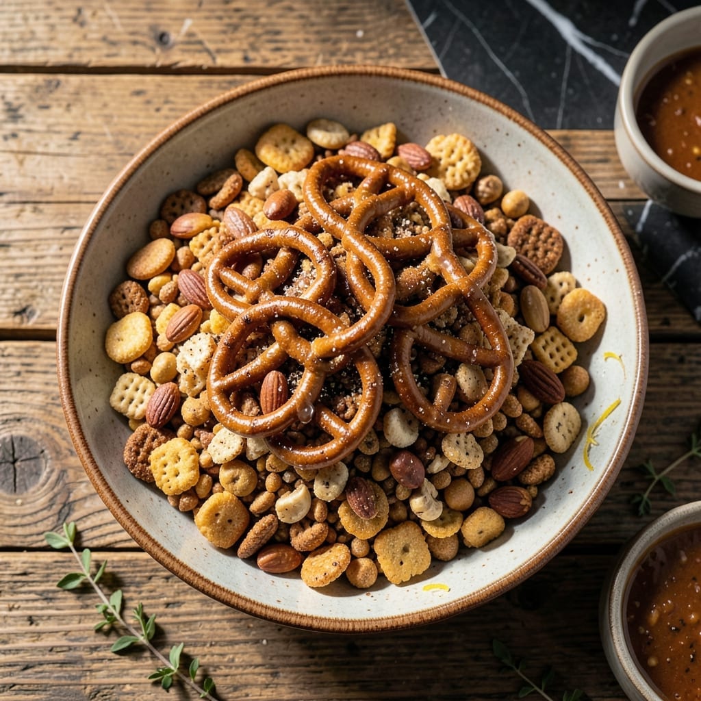 Chex Mix Recipe Oven: Crunchy Snack Mix with Bold Savory Flavors