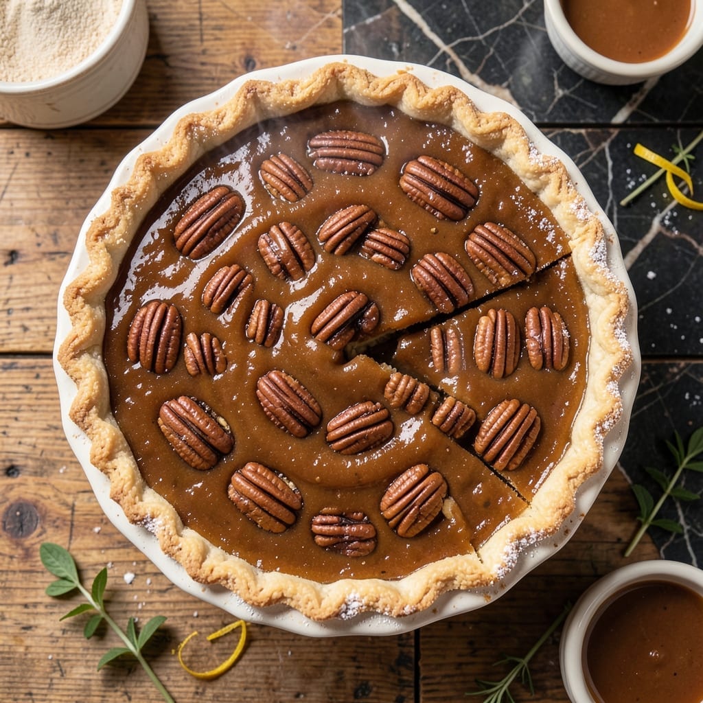 Pecan Pie Recipe With Cornstarch: Gooey Filling With a Firm Slice