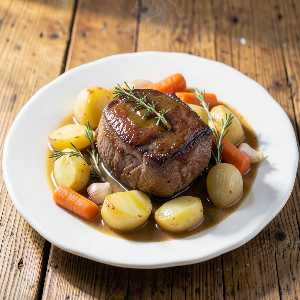 Pot Roast Recipe No Wine Slow Cooker: Fork-Tender Beef With Root Vegetables