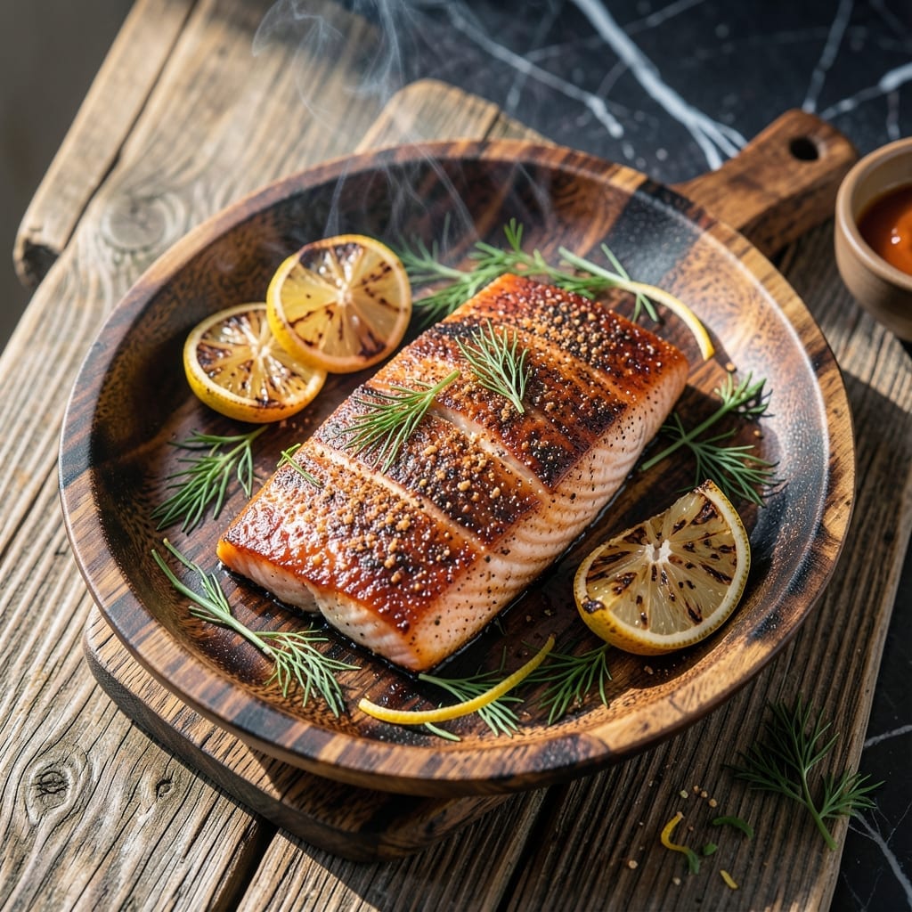 BBQ Salmon Recipe Smoker: Wood-Fired Tenderness with Smoky Depth
