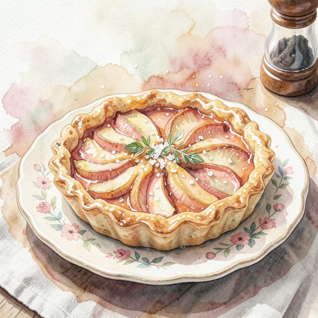 Sally's Baking Addiction Apple Tart Recipe: Lattice Crust With Spiced Orchard Magic
