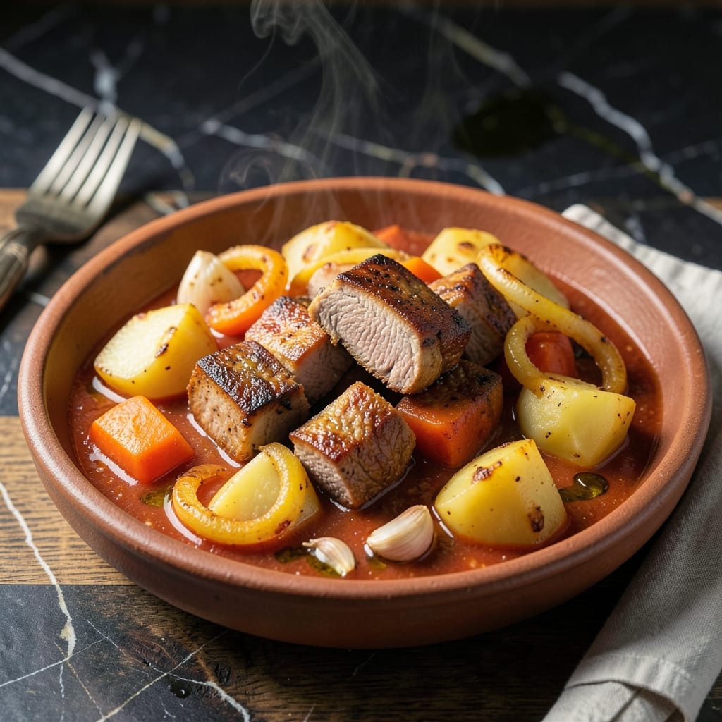 Pork Menudo Recipe Ingredients: Traditional Filipino Stew With Potatoes