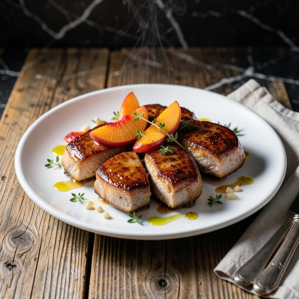 Peach Glaze Recipe for Pork Chops: Sweet and Sticky Caramelized Finish Peach Glaze Recipe for Pork Chops: Sweet and Sticky Caramelized Finish