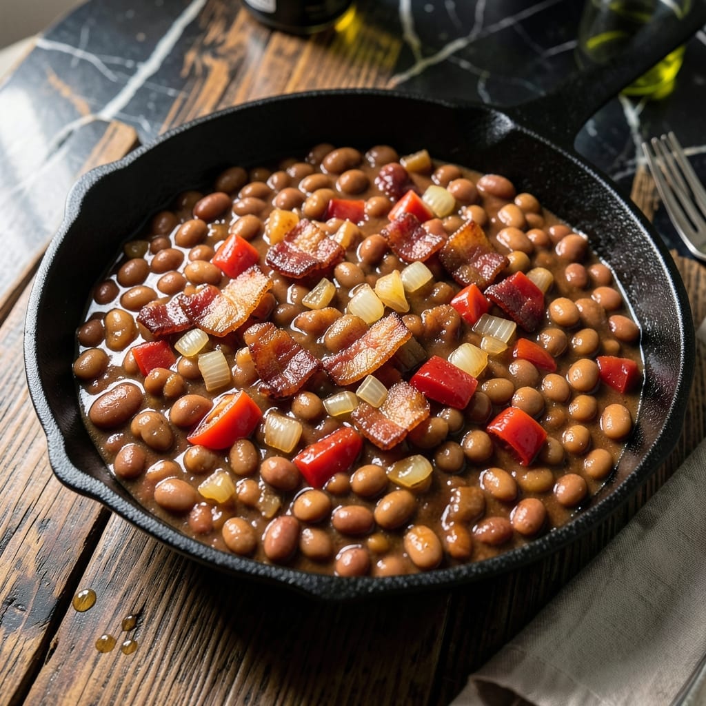 Baked Beans Recipe Using Canned Pork and Beans: Smoky Sweet Upgrade in Minutes