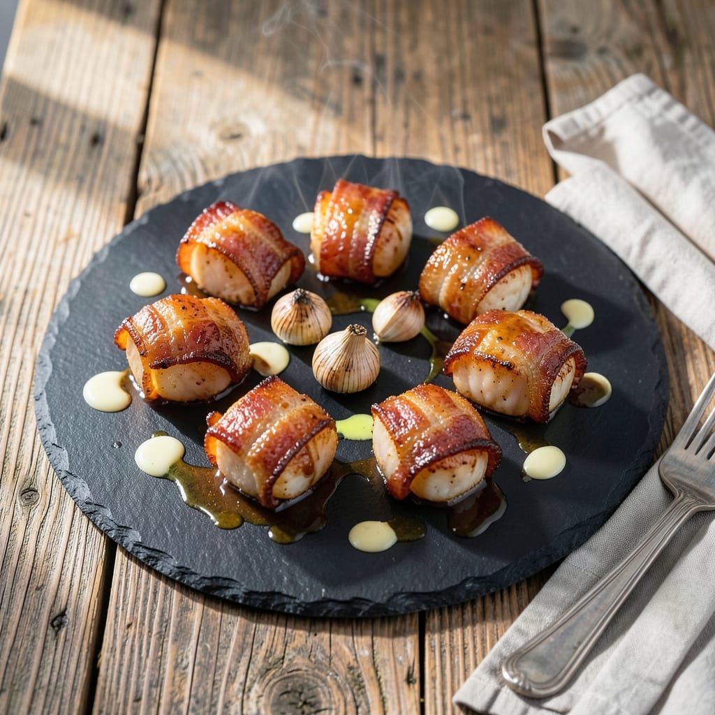 BBQ Scallops Recipe Bacon Wrapped: Smoky Sweetness With Crispy Edge