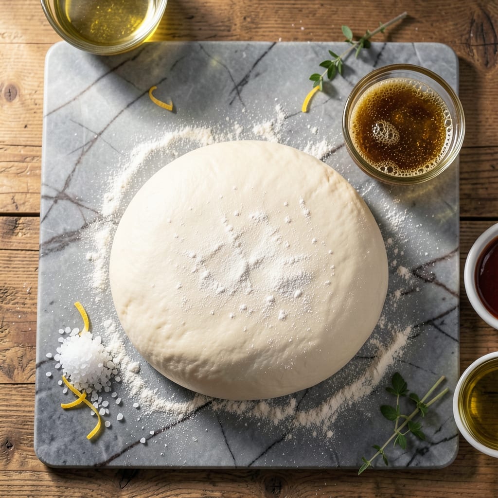 Pizza Dough Recipe: Chewy Crust with Wood-Fired Flavor