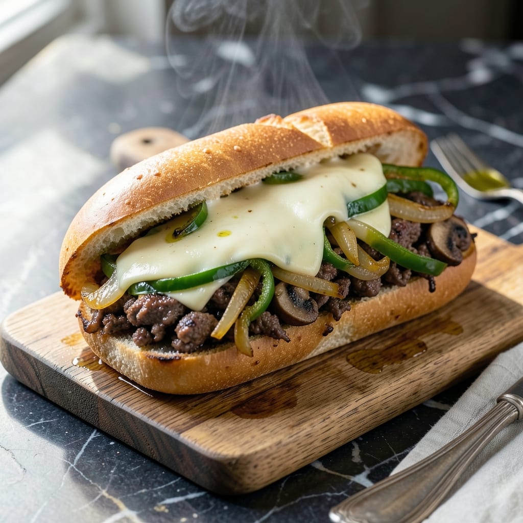 Easy Philly Cheesesteak Recipe With Ground Beef: Budget-Friendly Sandwich Magic