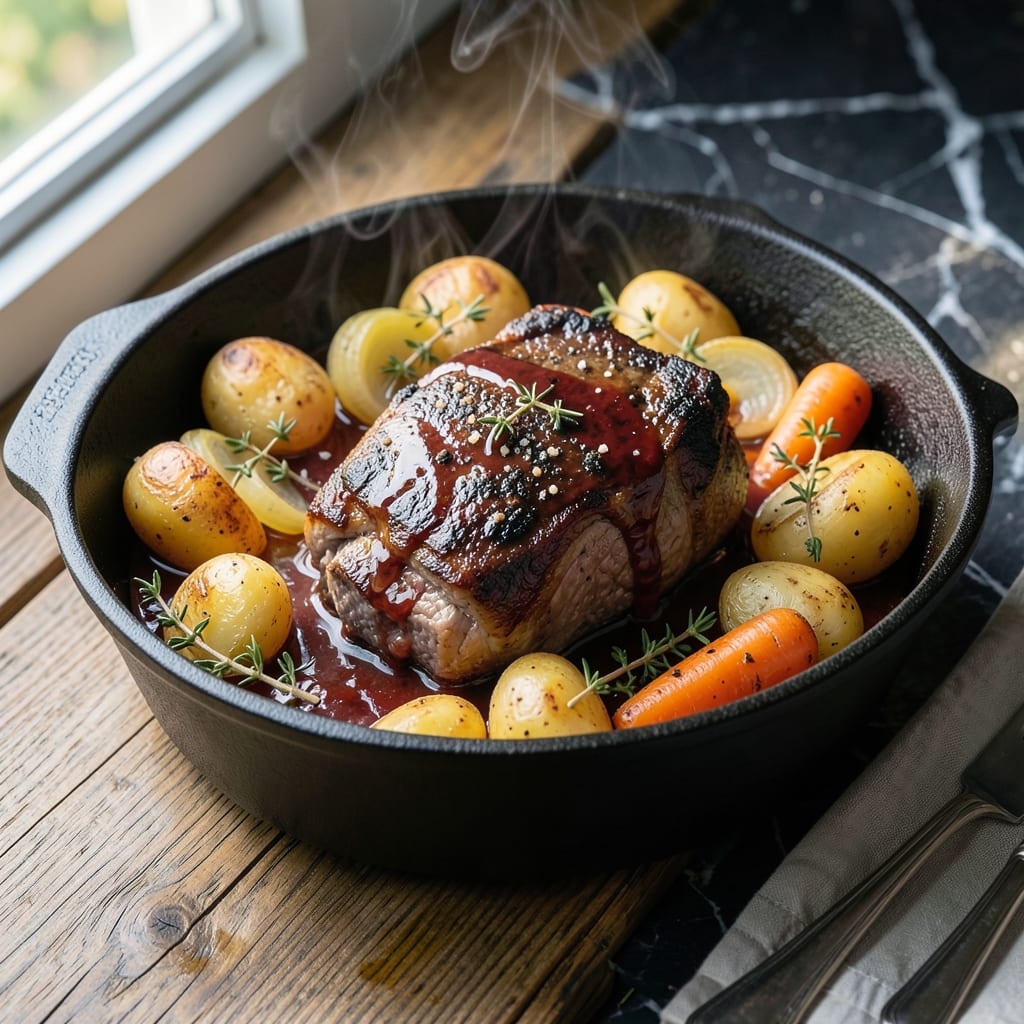 Pot Roast Recipe Ninja: Set It and Forget It Melting Tenderness