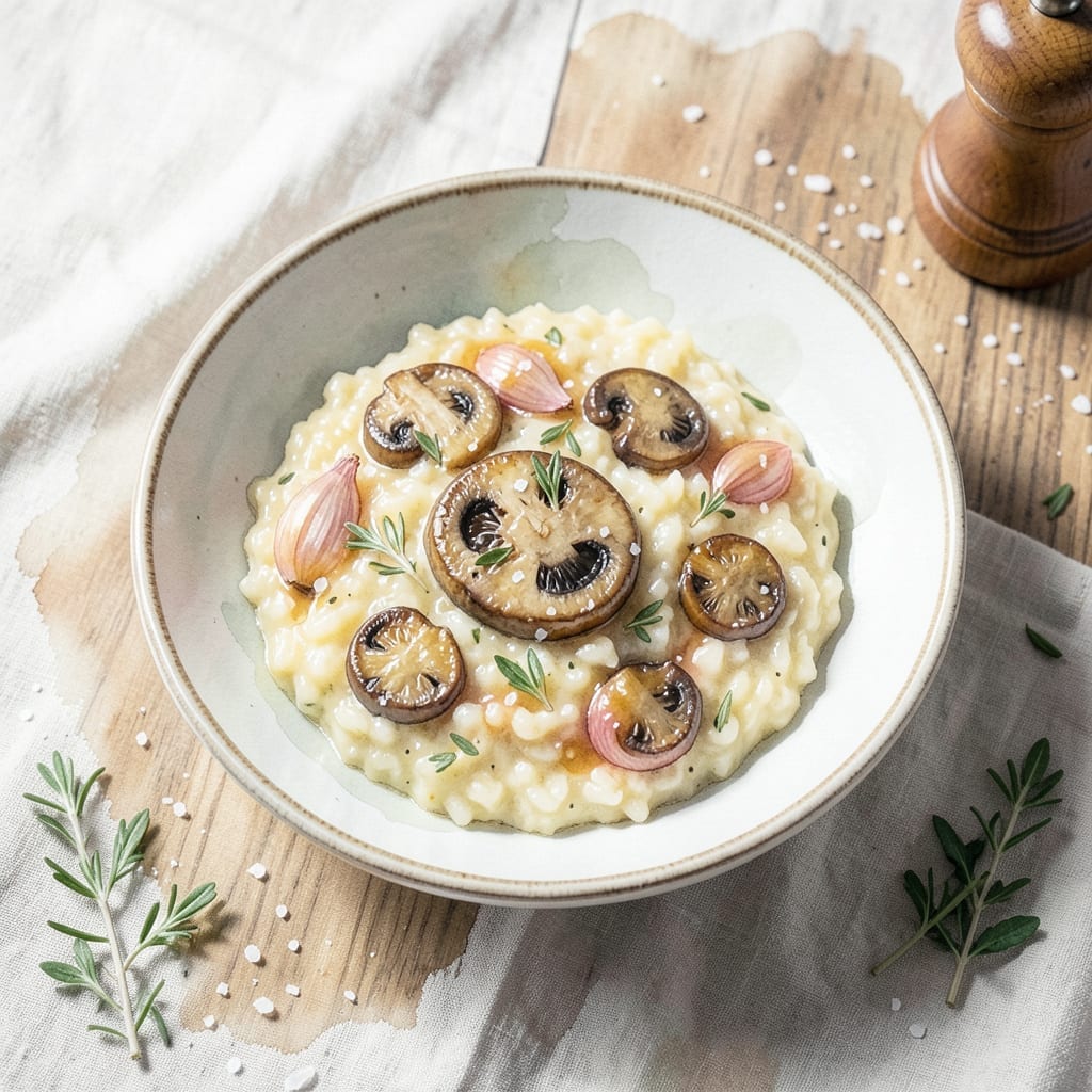 Gordon Ramsay Mushroom Risotto Recipe: Silky Arborio with Earthy Depth