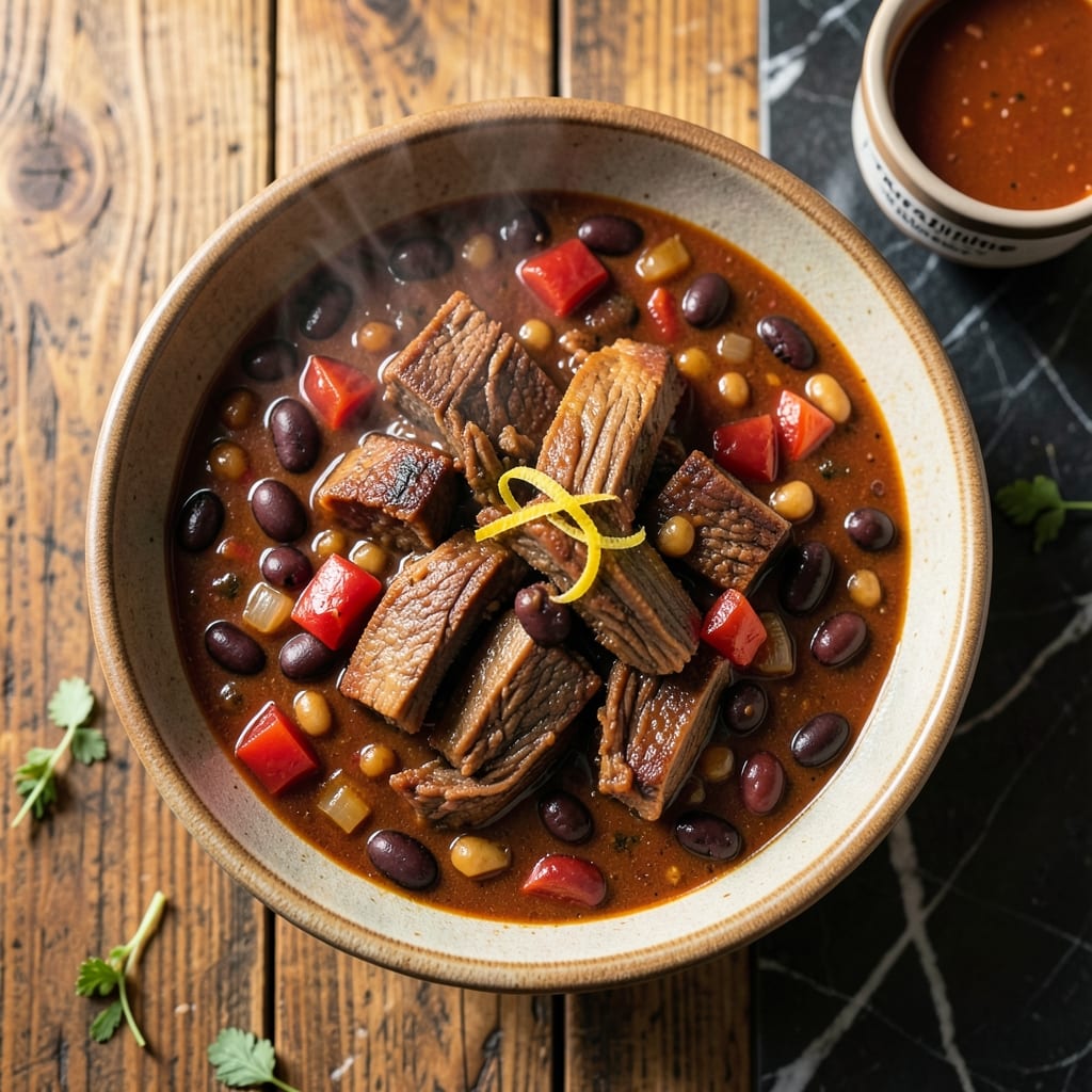 Brisket Chili Recipe With Beans: Smoky Depth in Every Spoon