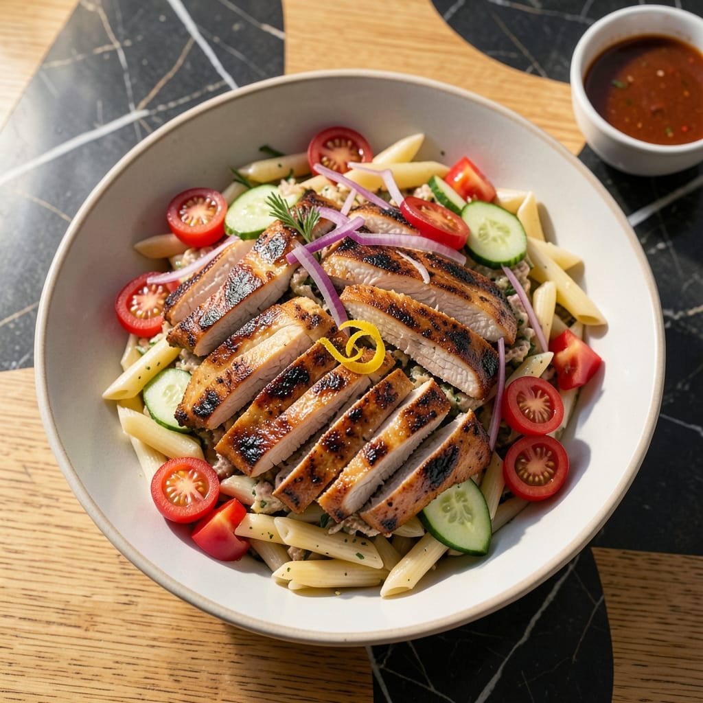 Pasta Salad Recipe With Meat: Protein-Packed Picnic Perfection