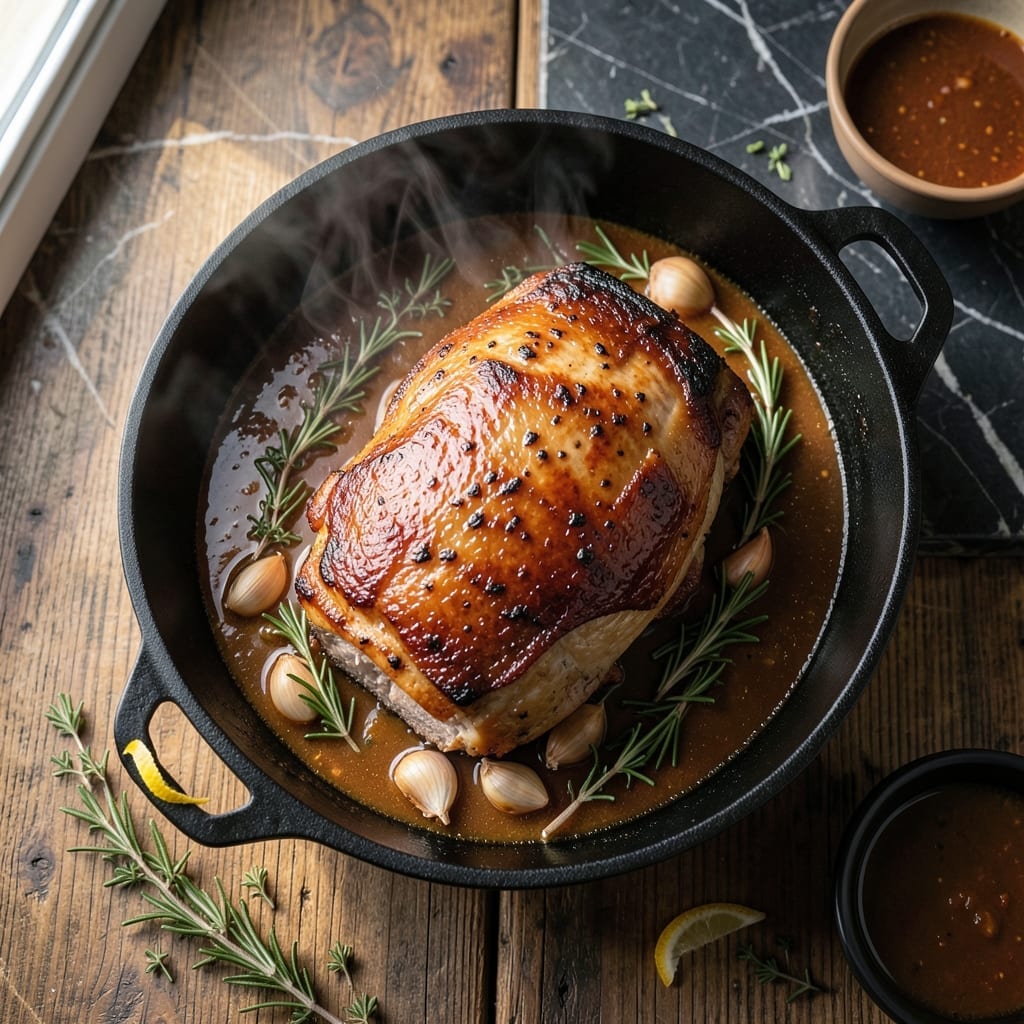 Pork Roast Recipe for Thanksgiving: Herb-Crusted Centerpiece with Rich Pan Gravy
