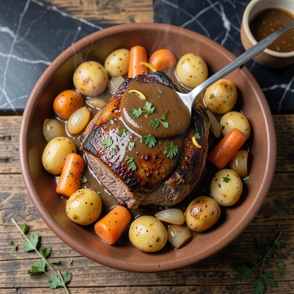 Pot Roast Recipe Slow Cooker Lipton Onion Soup Mix: Effortless Fall-Apart Beef With Savory Depth