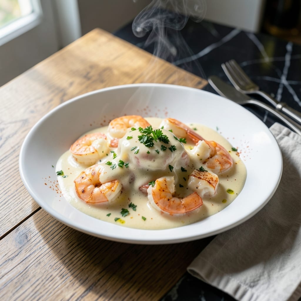 Easy Seafood Newburg Recipe for Creamy Classic: Old-World Elegance in a Bowl Easy Seafood Newburg Recipe for Creamy Classic: Old-World Elegance in a Bowl