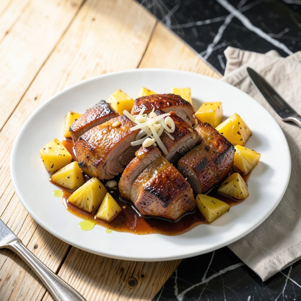 Pork Asado Recipe Panlasang Pinoy: Slow-Braised Pork in Pineapple-Infused Sauce