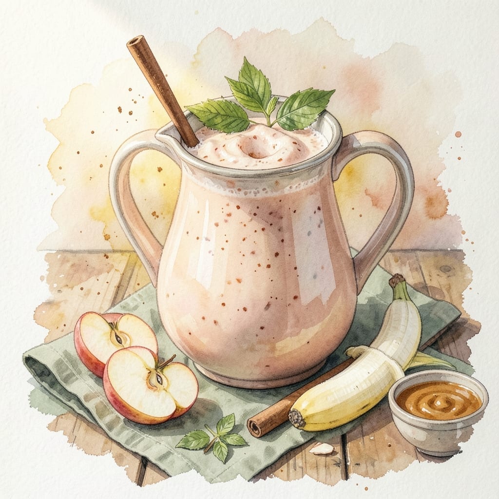 Apple Smoothie Recipe Blender: Velvety Texture in Seconds