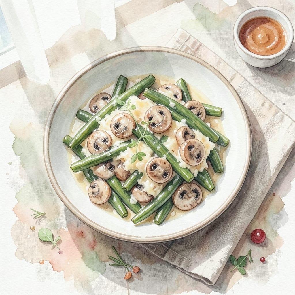 Green Bean Casserole Recipe No Cream Of Mushroom: Homemade Creamy Sauce From Scratch Green Bean Casserole Recipe No Cream Of Mushroom: Homemade Creamy Sauce From Scratch