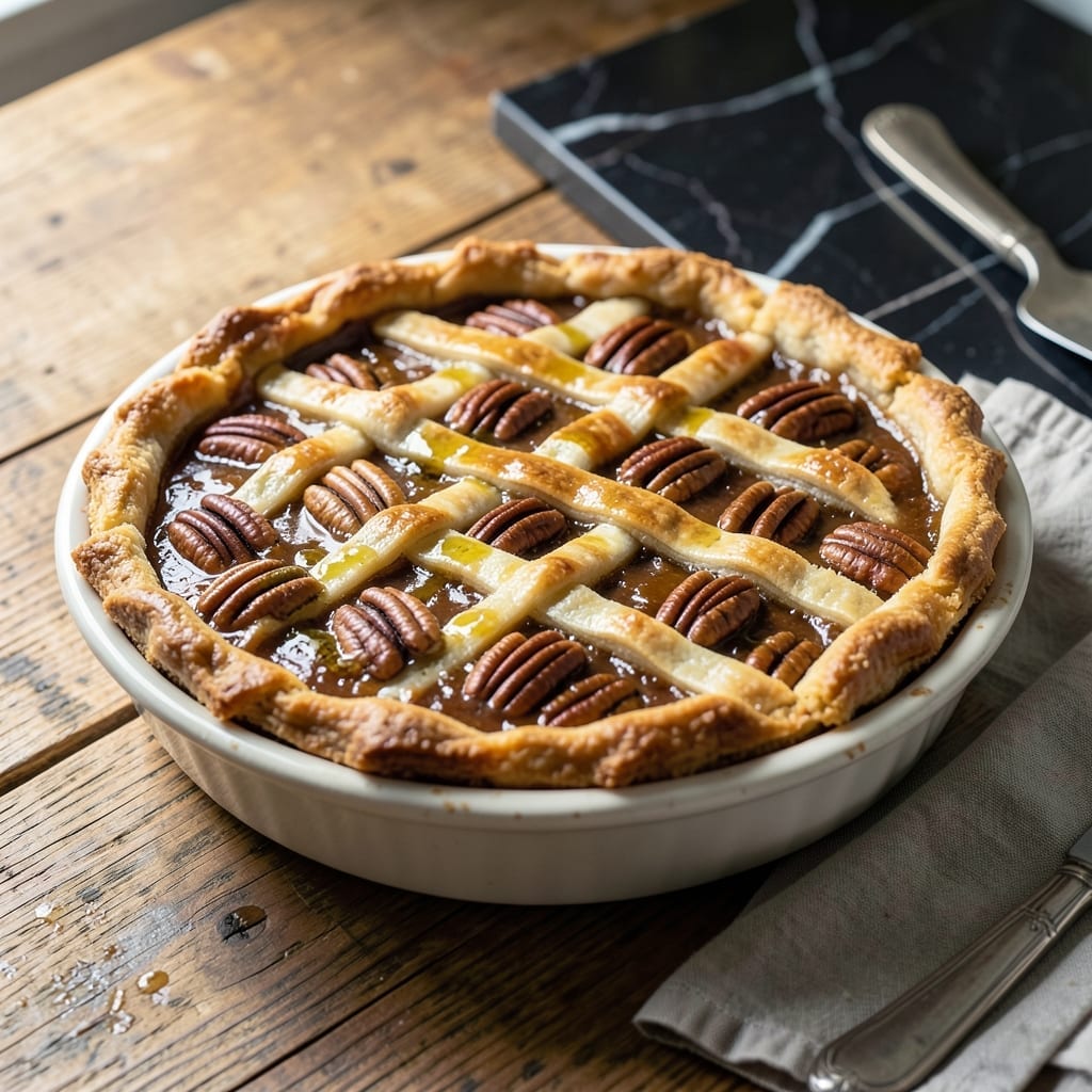 Pecan Pie Recipe With Homemade Crust: Buttery Layers of Nutty Decadence