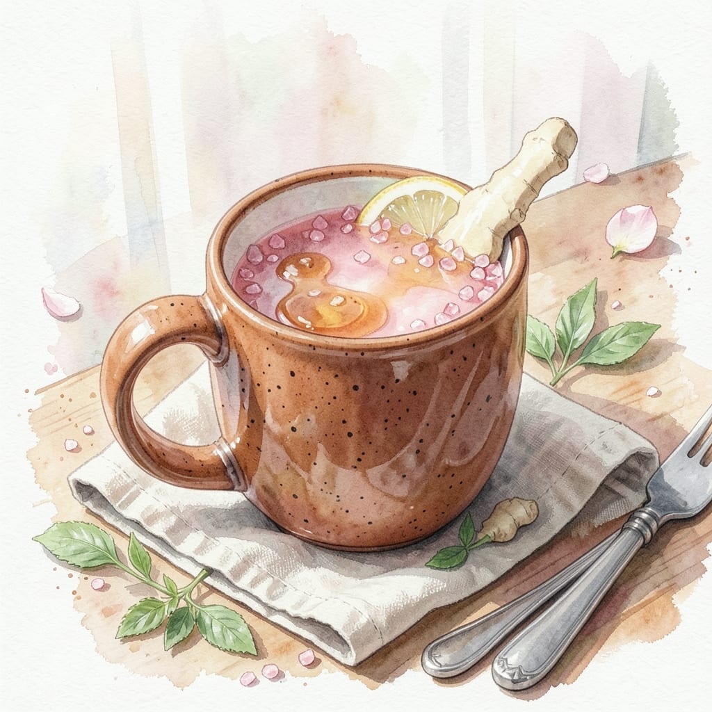 Pink Salt Drink Recipe With Apple Cider Vinegar: Electrolyte Boost With a Tangy Kick