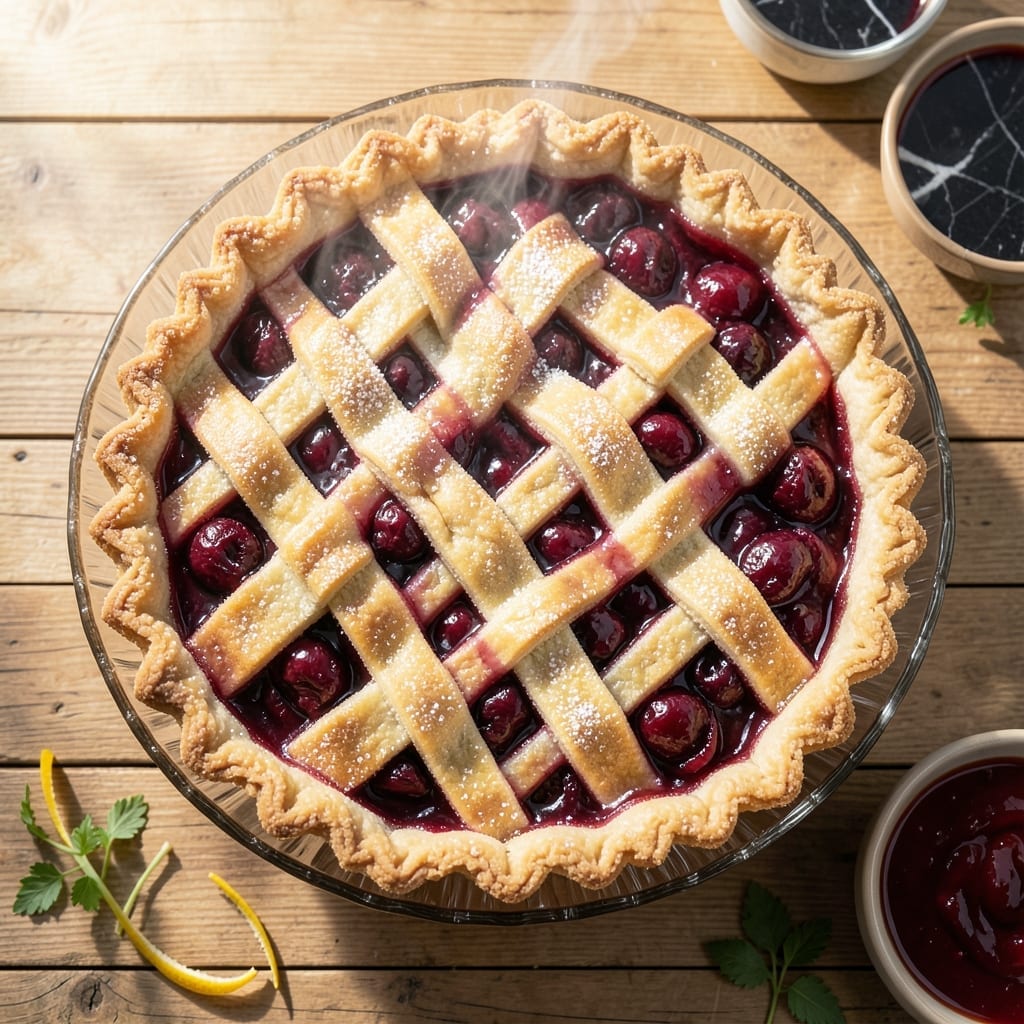 Duncan Hines Cherry Pie Recipe: Sweet-Tart Filling in Flaky Crust
