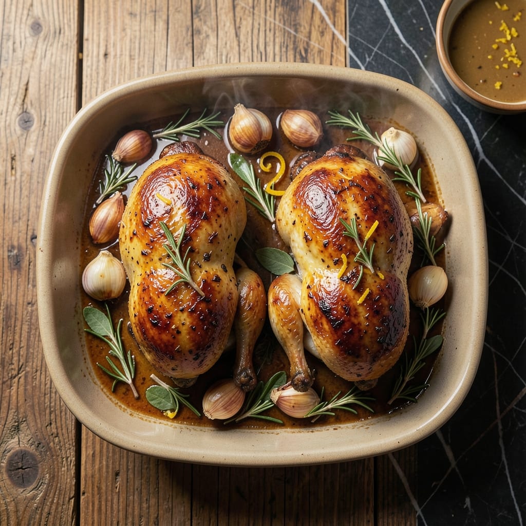 Recipe for Roasted Cornish Hens: Golden Crisp Skin With Herb-Infused Meat Recipe for Roasted Cornish Hens: Golden Crisp Skin With Herb-Infused Meat