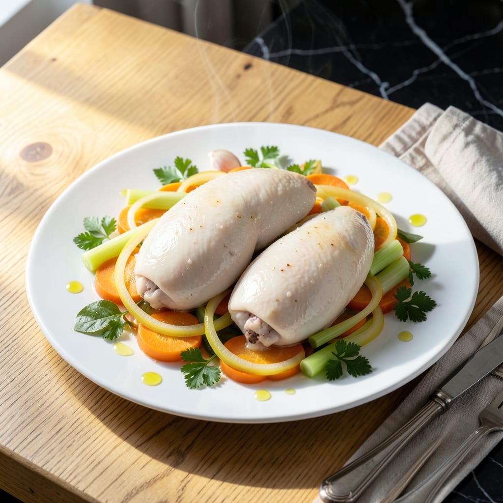 Poached Chicken Recipe Ideas: Gentle Simmer for Tender Protein Poached Chicken Recipe Ideas: Gentle Simmer for Tender Protein
