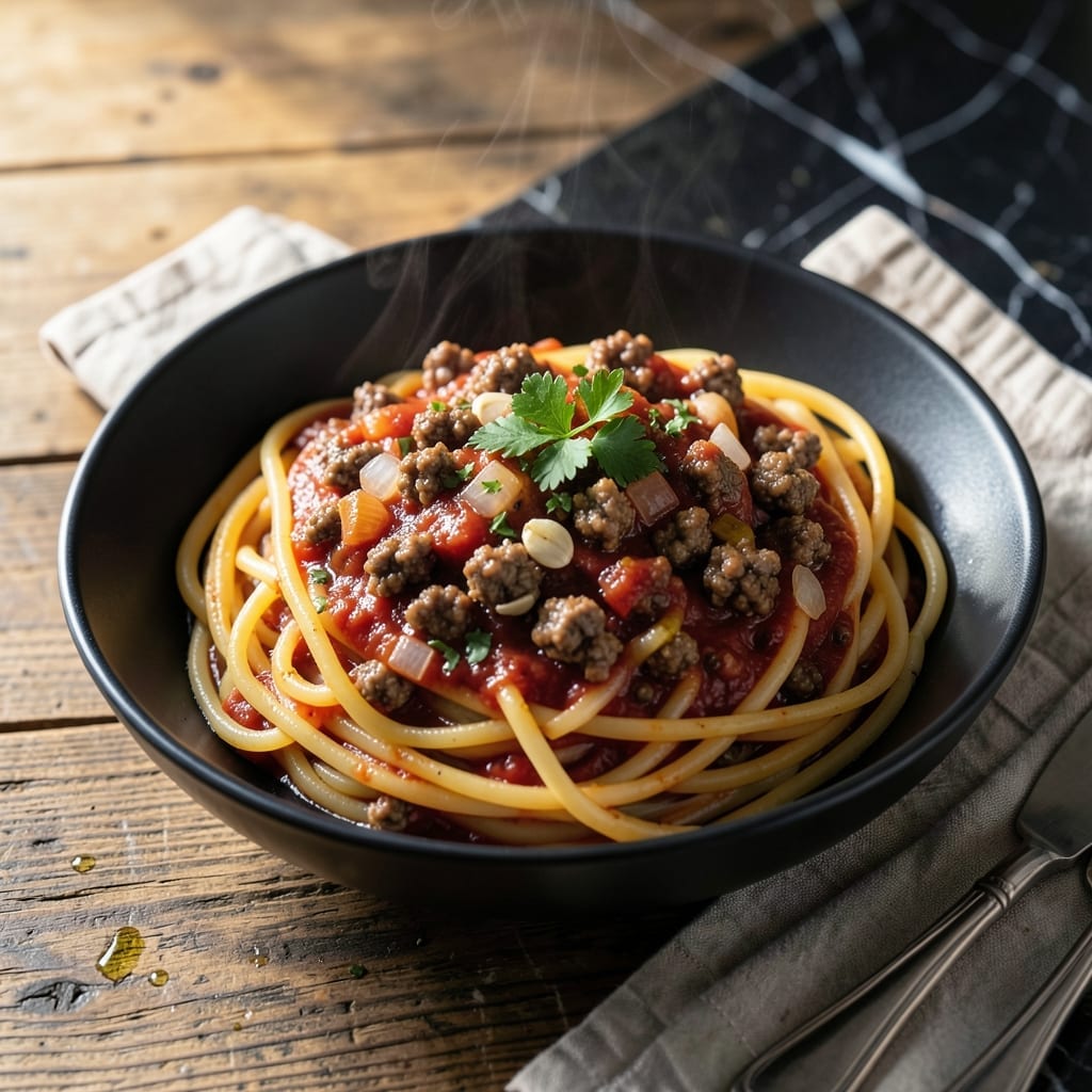 Simple Spaghetti Recipe With Ground Beef: One-Pot Weeknight Classic