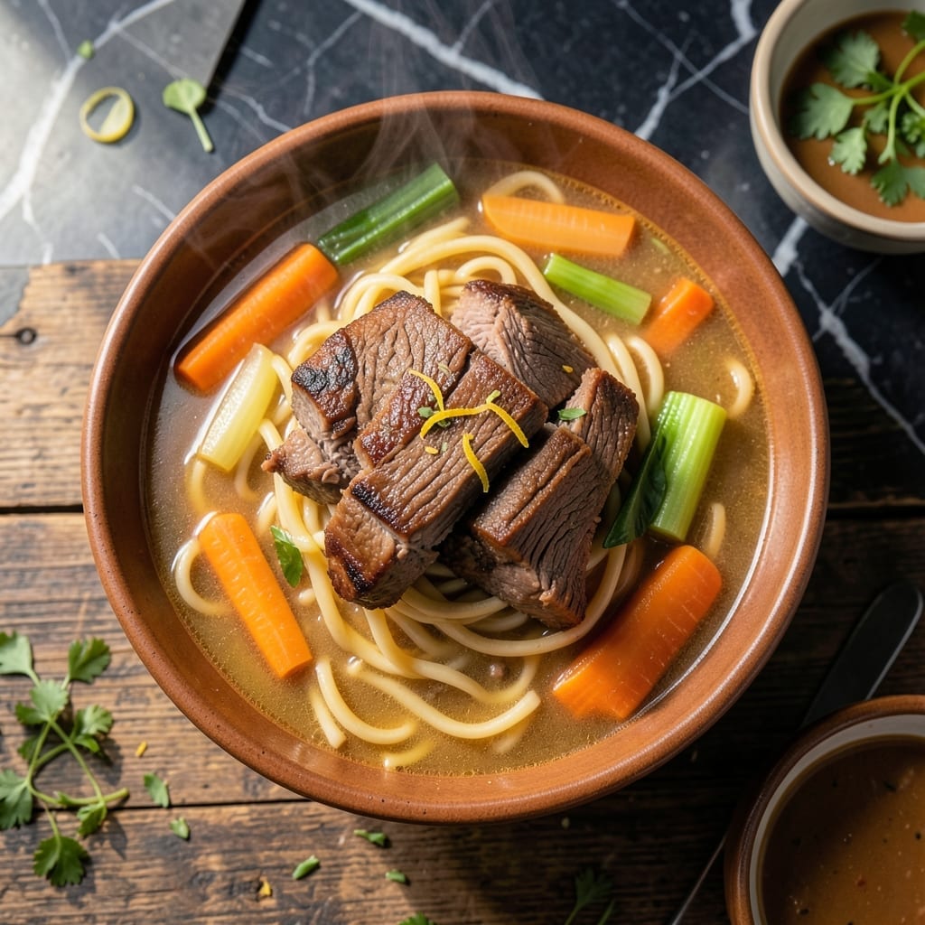 Cracker Barrel Beef Noodle Soup Recipe: Country-Style Heartiness in a Bowl