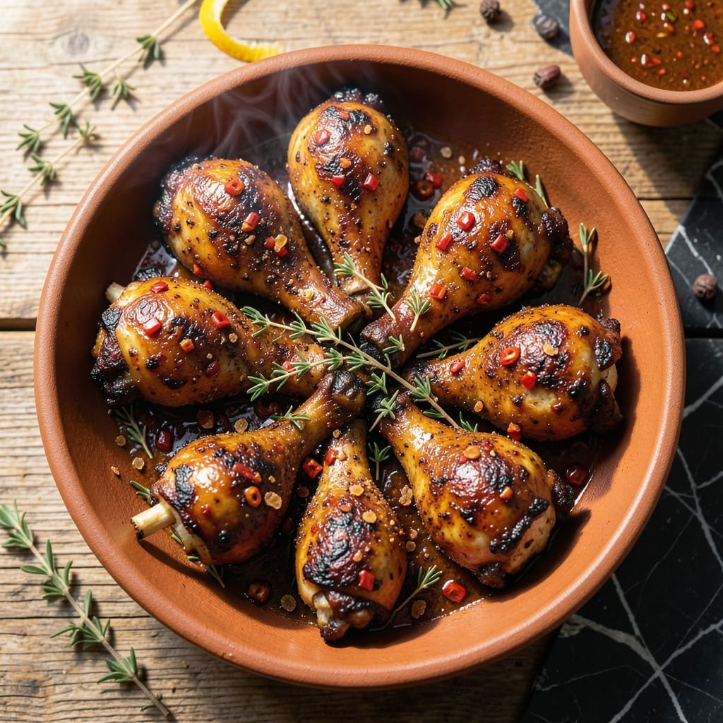 Jerk Chicken Drumstick Recipe: Caribbean Spice-Rubbed and Charred to Perfection