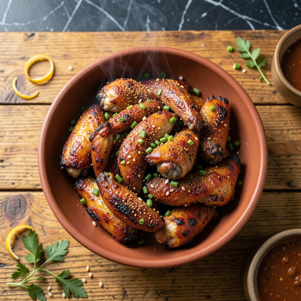 Chicken Wings Recipe Grilled: Charred Crispiness With Bold BBQ Rub Chicken Wings Recipe Grilled: Charred Crispiness With Bold BBQ Rub