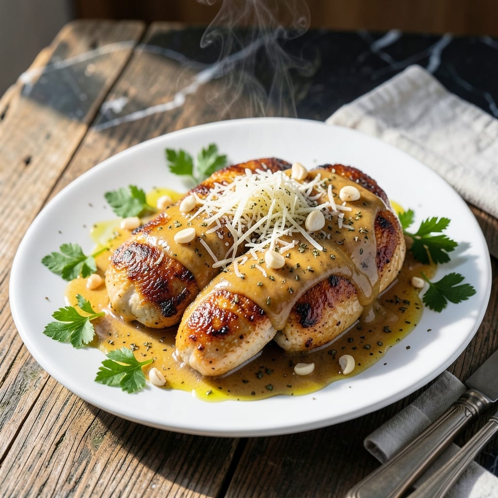 Sweet Baby Ray's Garlic Parmesan Chicken Recipe: Saucy Baked Indulgence
