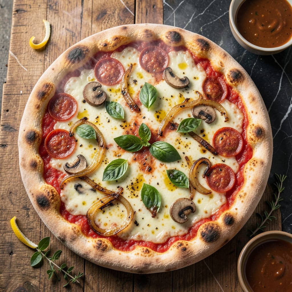 Pizza Recipe Step by Step: Homemade Dough and Perfect Bake