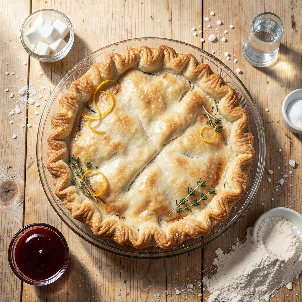 Pie Crust Recipe Made With Crisco: Flaky Layers Without the Butter