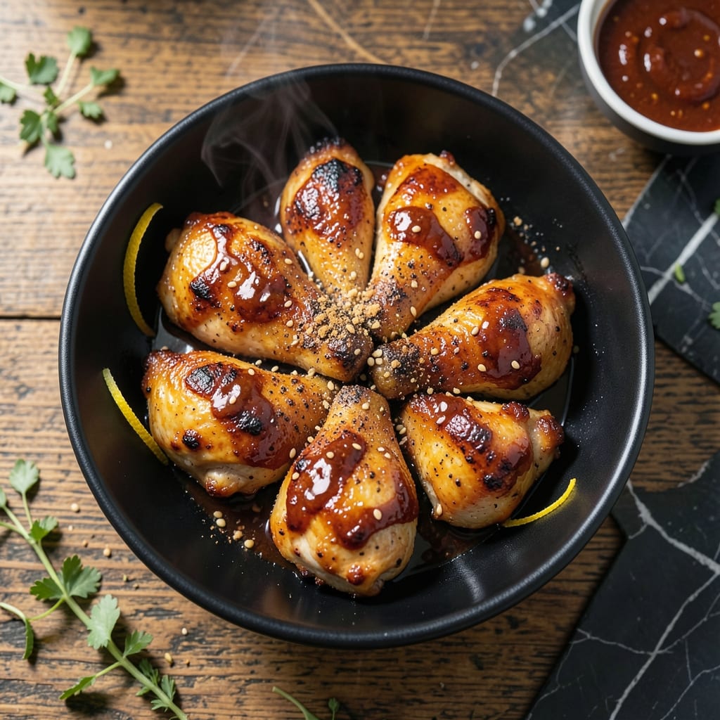 BBQ Chicken Thighs Recipe Air Fryer: Smoky-Sweet Crisp in Minutes BBQ Chicken Thighs Recipe Air Fryer: Smoky-Sweet Crisp in Minutes