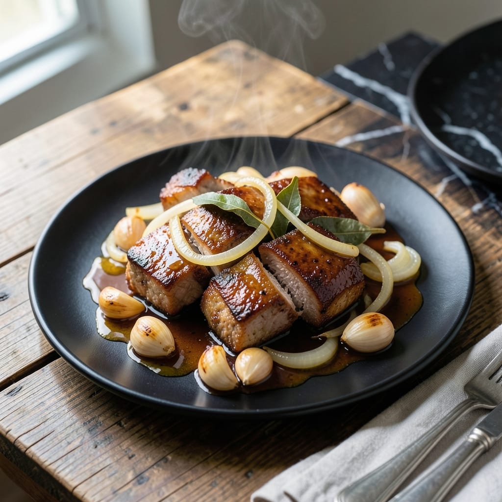 Pork Ulam Recipe Ideas: Filipino-Style Pork with Tangy Vinegar Braise
