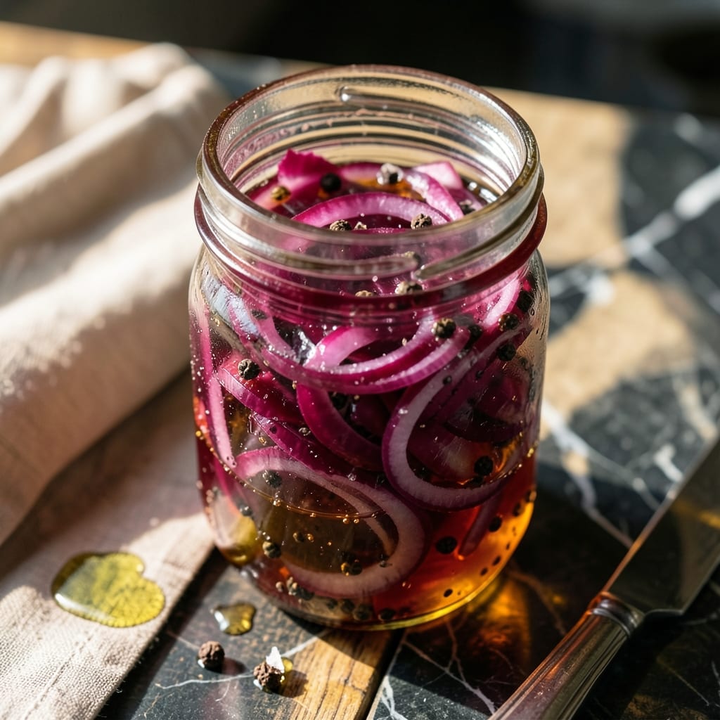 Pickled Red Onion Recipe Apple Cider Vinegar: Quick-Pickled Tang With Sweet Depth