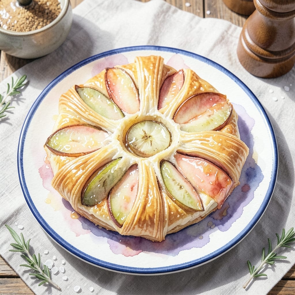 Apple Turnover Recipe With Homemade Puff Pastry: Lattice Crust With Spiced Apple Magic