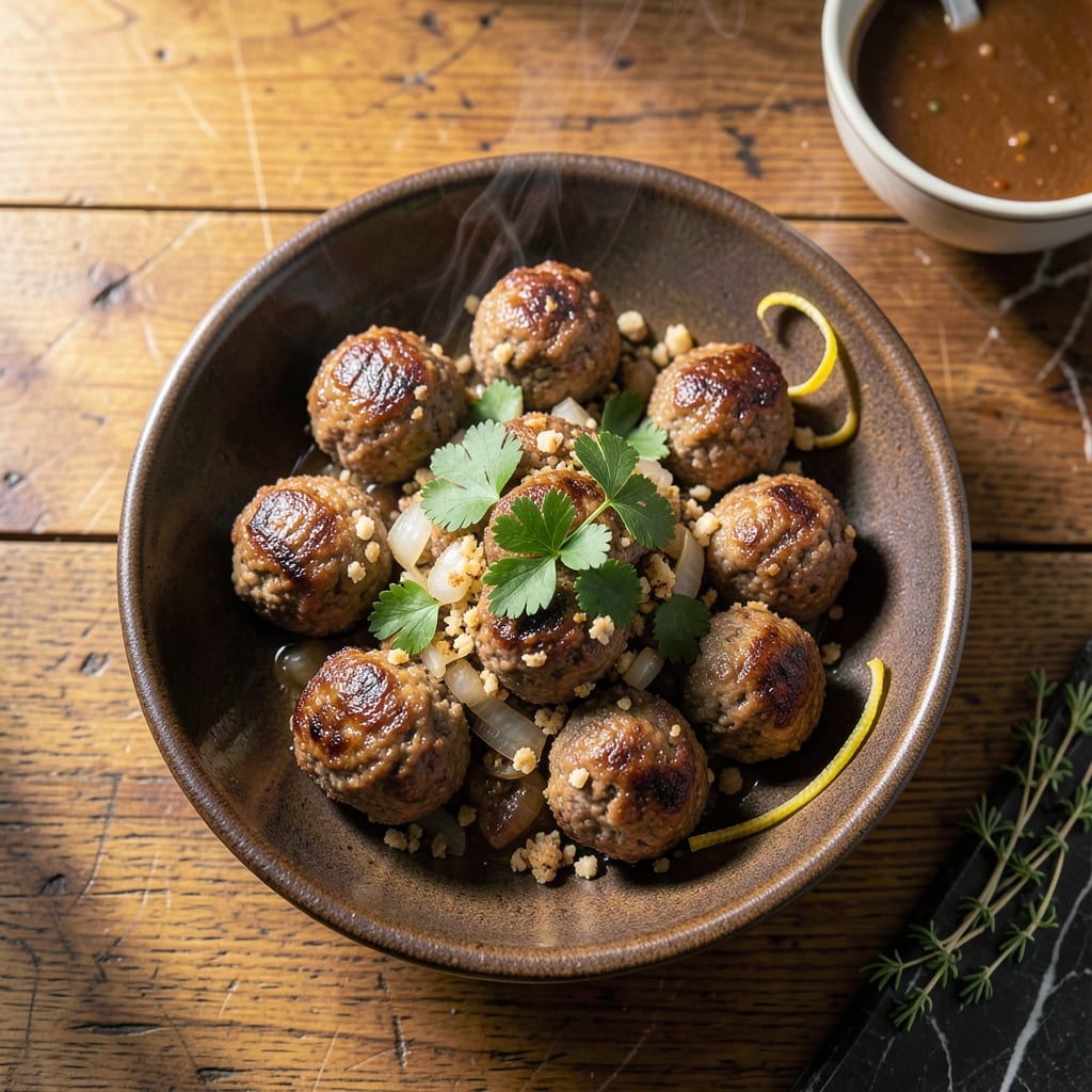 Beef Meatball Recipe No Milk: Juicy Bites Without Dairy