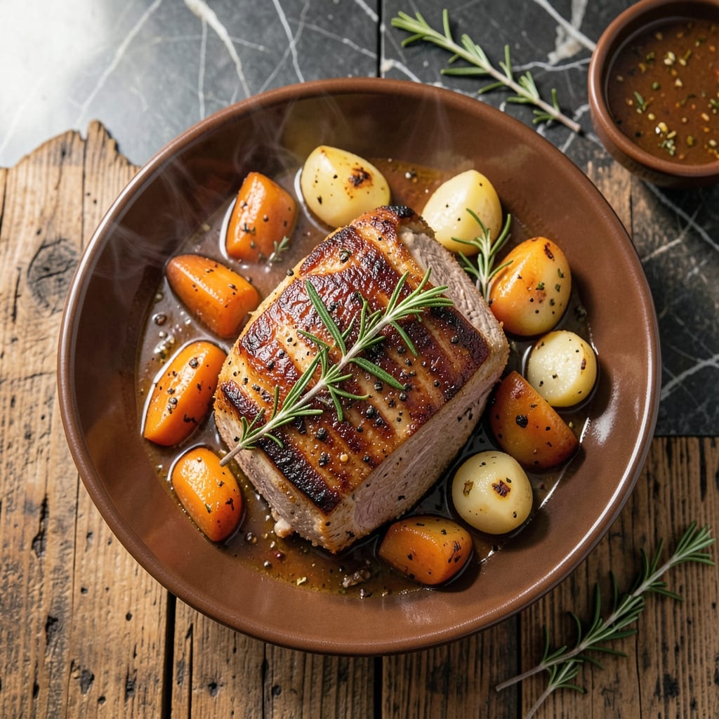 Pork Loin Pot Roast Recipe Oven: Herb-Crusted Succulence With Golden Finish Pork Loin Pot Roast Recipe Oven: Herb-Crusted Succulence With Golden Finish