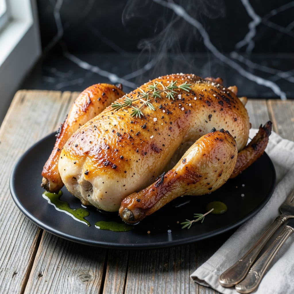 Whole Chicken Recipe Air Fryer: Crispy Skin and Juicy Meat in 45 Minutes