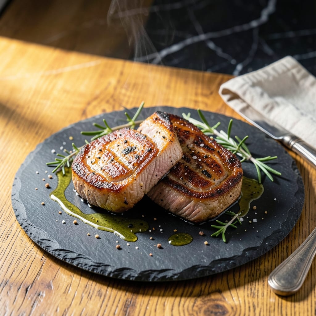 Pork Chop Steak Recipe Oven: Tender Cut With Golden Crust