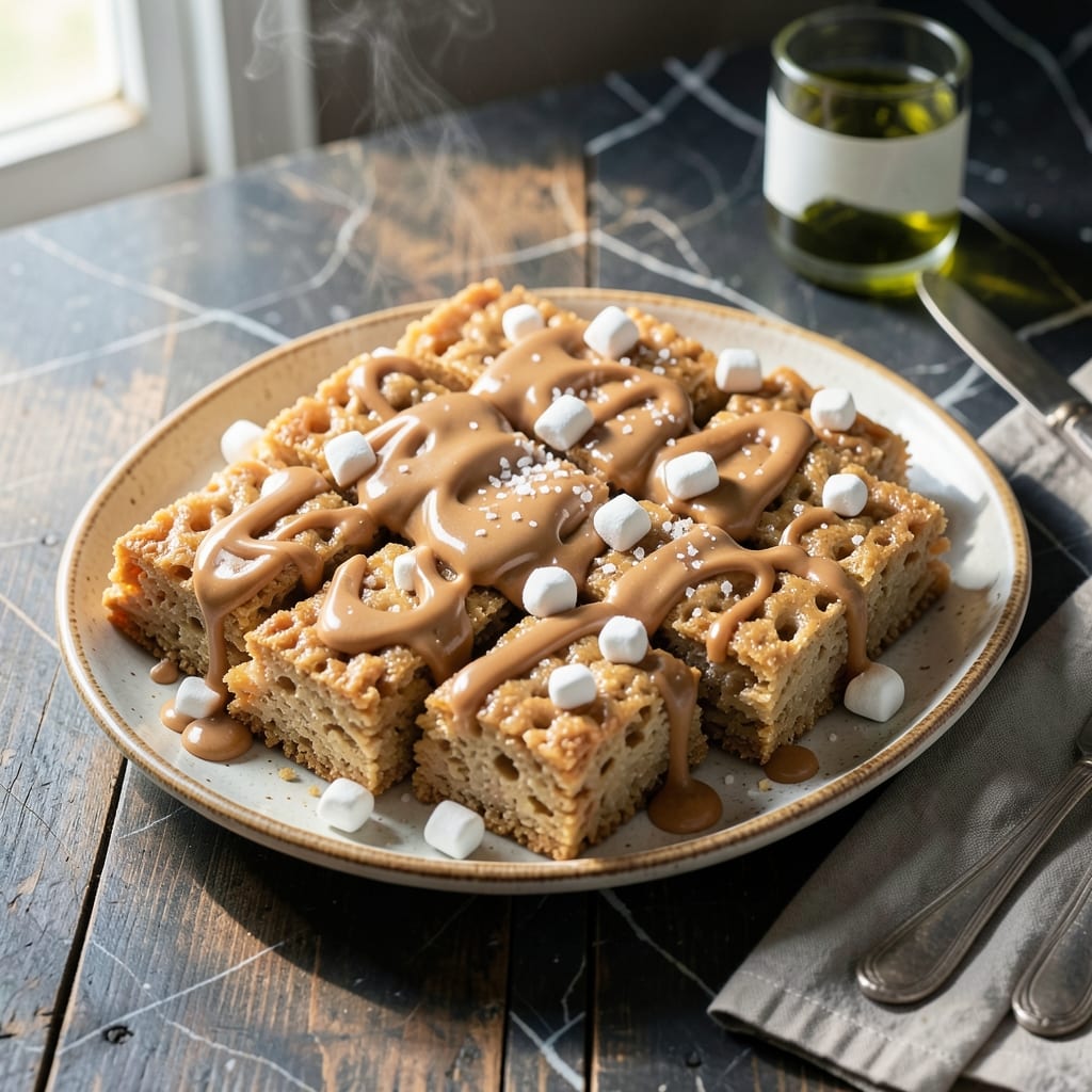 Peanut Butter Rice Krispie Treats Recipe Marshmallow: No-Bake Chewy Indulgence