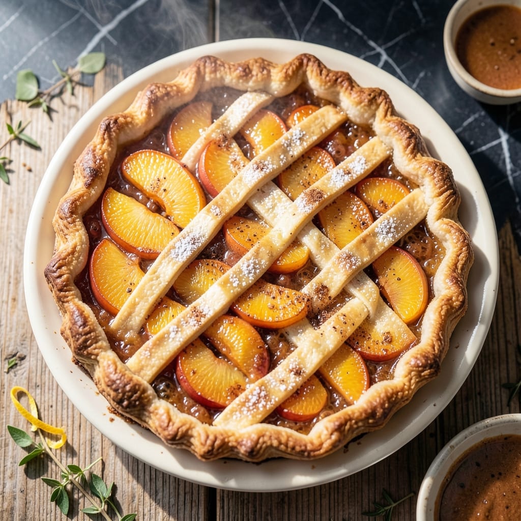 Peach Pie Recipe With Frozen Peaches: Buttery Crust Hugging Summer Sweetness Peach Pie Recipe With Frozen Peaches: Buttery Crust Hugging Summer Sweetness