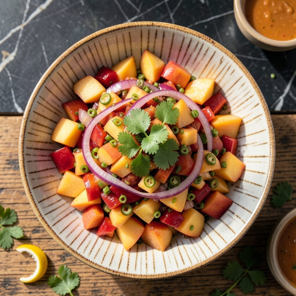 Peach Salsa Recipe Without Tomatoes: Sweet and Spicy Summer Freshness Peach Salsa Recipe Without Tomatoes: Sweet and Spicy Summer Freshness