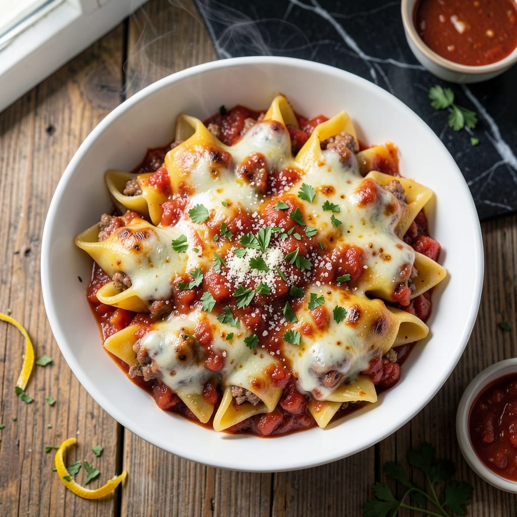 Stuffed Manicotti Recipe With Meat: Cheese and Herb Layers in Every Bite Stuffed Manicotti Recipe With Meat: Cheese and Herb Layers in Every Bite