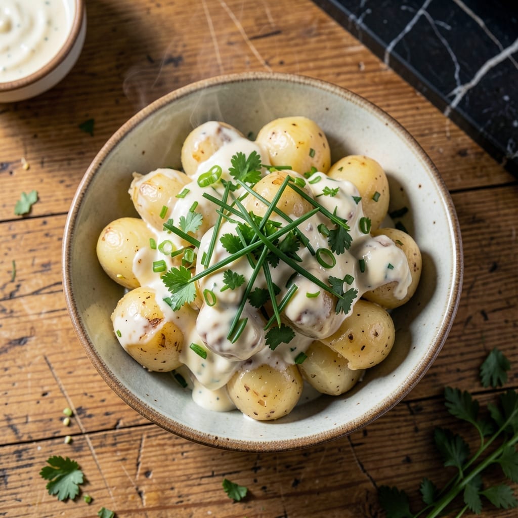 Potato Salad Recipe Ireland: Traditional Creamy Textures with Fresh Herbs Potato Salad Recipe Ireland: Traditional Creamy Textures with Fresh Herbs