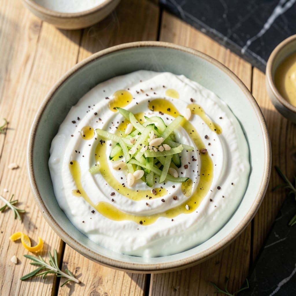 Tzatziki Recipe With Sour Cream: Cool and Creamy Greek Yogurt Blend Tzatziki Recipe With Sour Cream: Cool and Creamy Greek Yogurt Blend