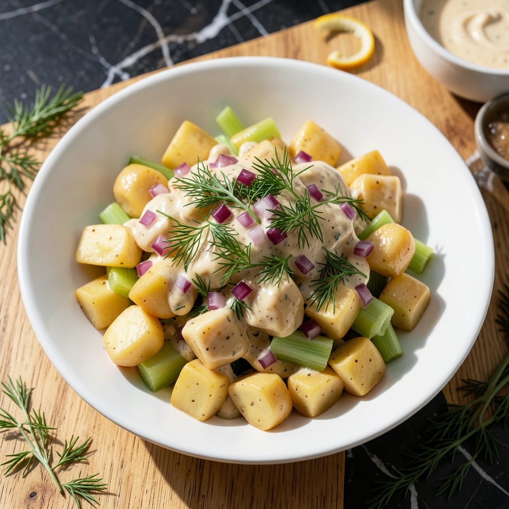 Potato Salad Recipe Half Baked Harvest: Creamy Dill and Mustard Twist Potato Salad Recipe Half Baked Harvest: Creamy Dill and Mustard Twist