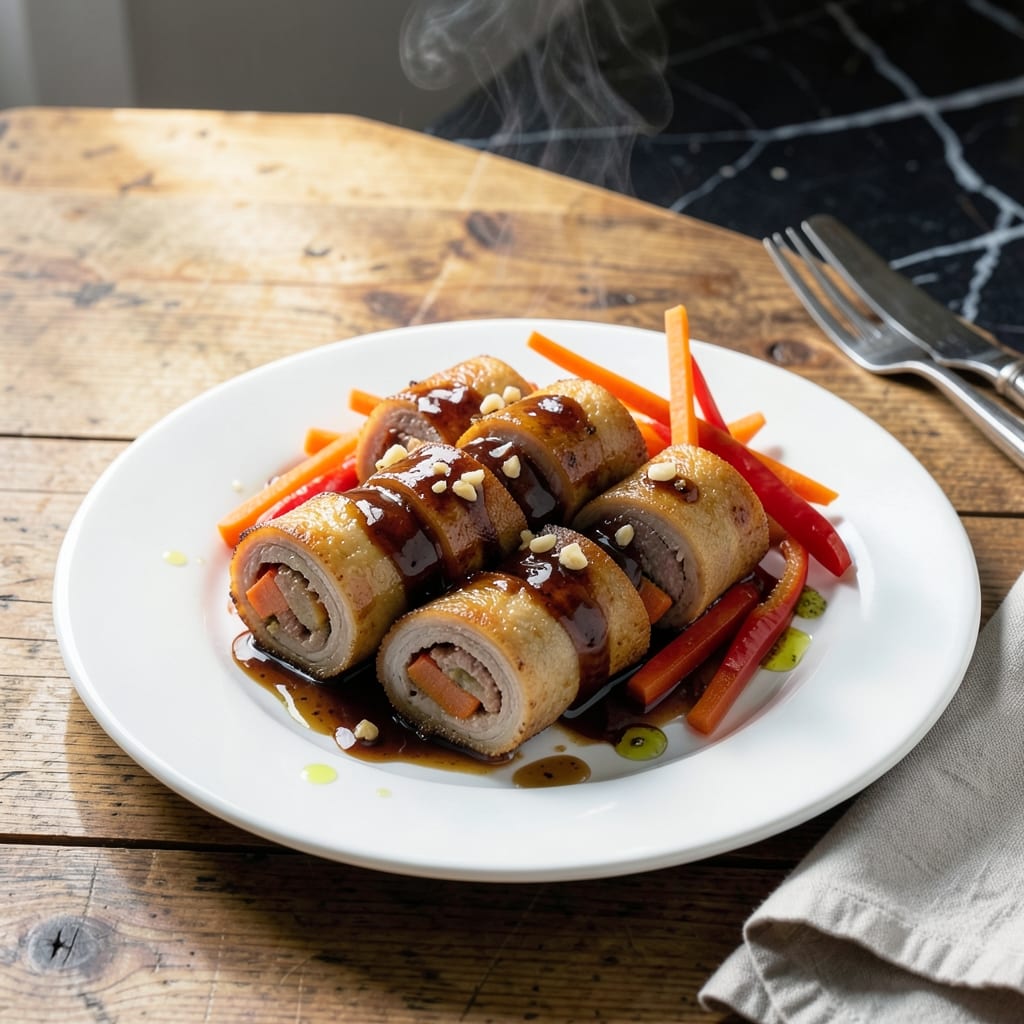 Pork Morcon Recipe Ingredients: Filipino-Style Rolls With Savory Tomato Sauce Pork Morcon Recipe Ingredients: Filipino-Style Rolls With Savory Tomato Sauce
