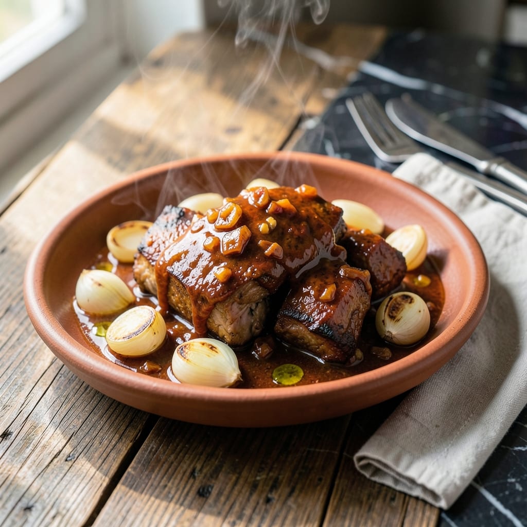 Chile Colorado Recipe Pork: Slow-Simmered Sauce With Tender Bites